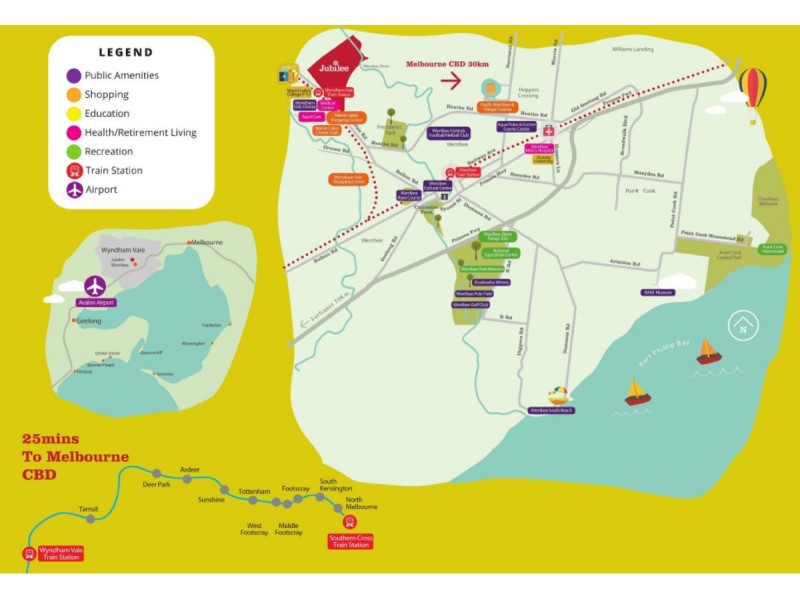 ^ Ballan Road, Wyndham Vale VIC 3024