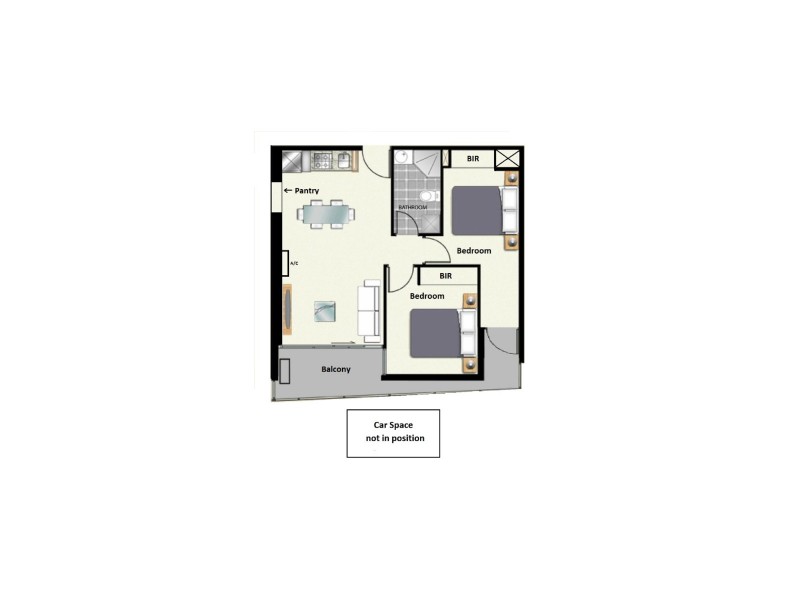 2307/380 Little Lonsdale Street, Melbourne VIC 3000 Floorplan