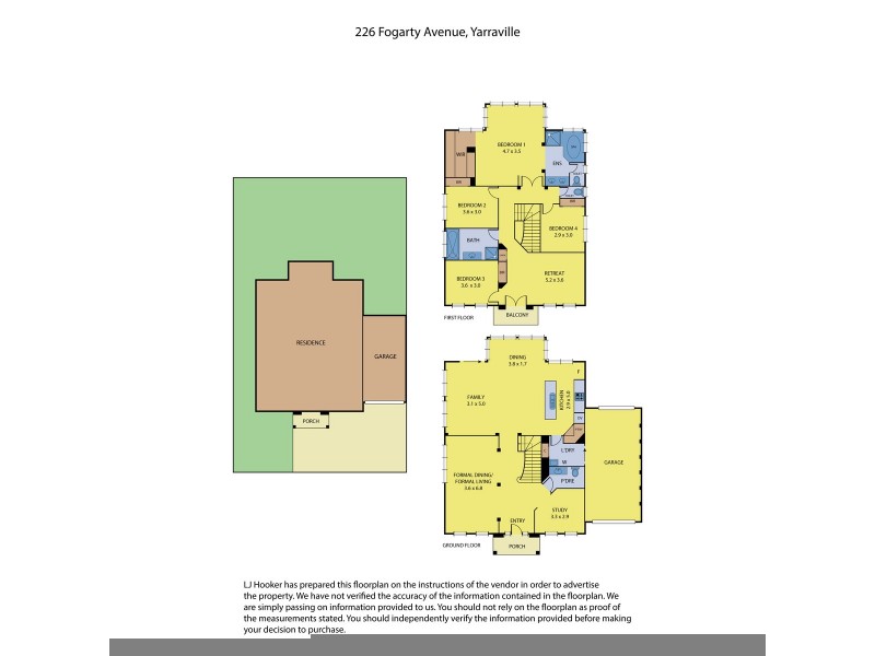 226 Fogarty Avenue, Yarraville VIC 3013 Floorplan
