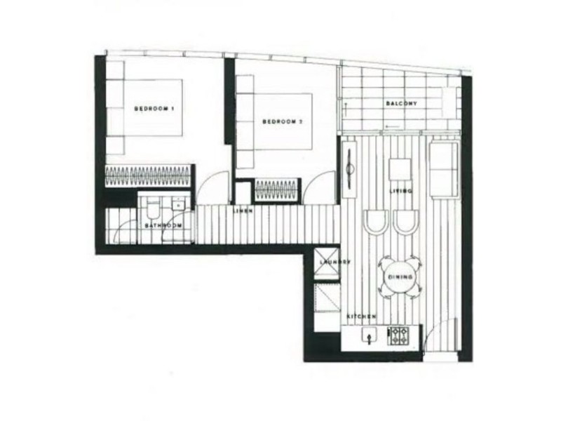 * Collins Street, Docklands VIC 3008 Floorplan