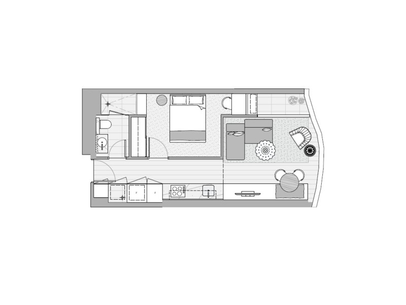 * Mackenzie Street, Melbourne VIC 3000 Floorplan
