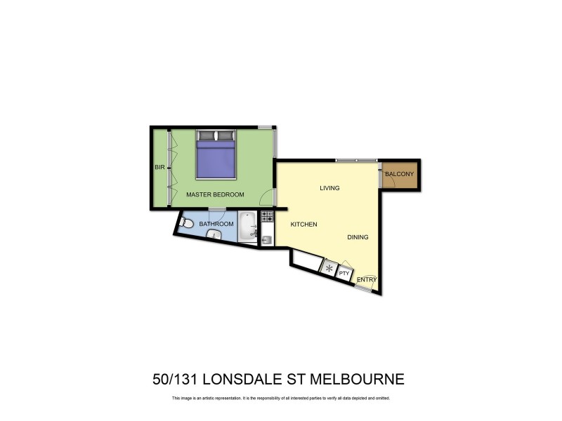 5C/131 Lonsdale Street, Melbourne VIC 3000 Floorplan
