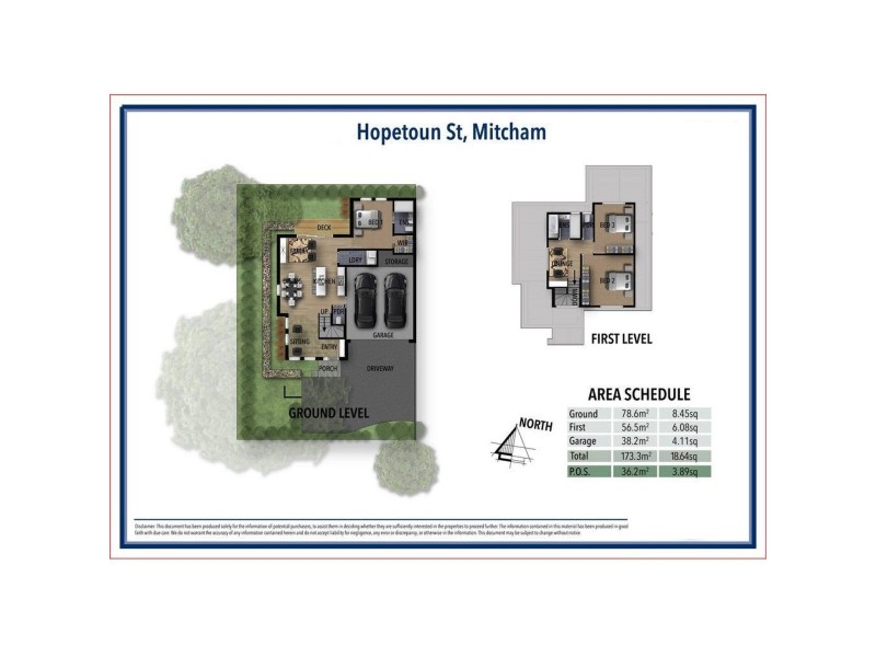 * Hopetoun Street, Mitcham VIC 3132 Floorplan