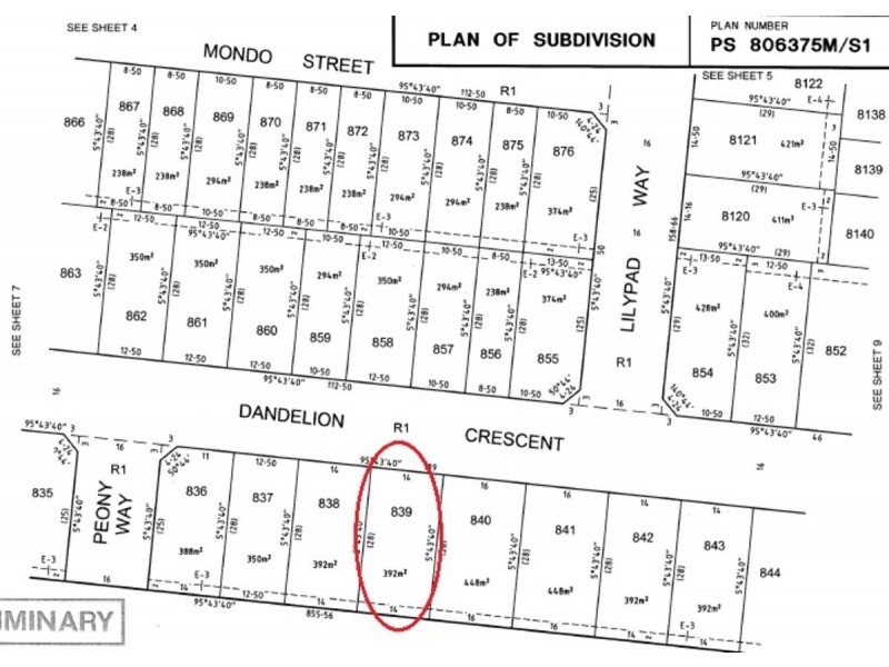 Lot 839/* Dandelion Crescent, Rockbank VIC 3335