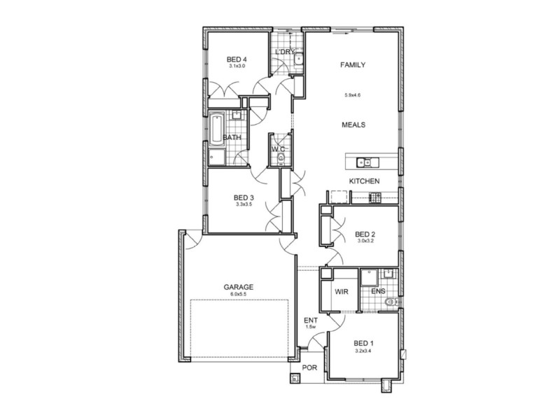 Lot 839/* Dandelion Crescent, Rockbank VIC 3335 Floorplan