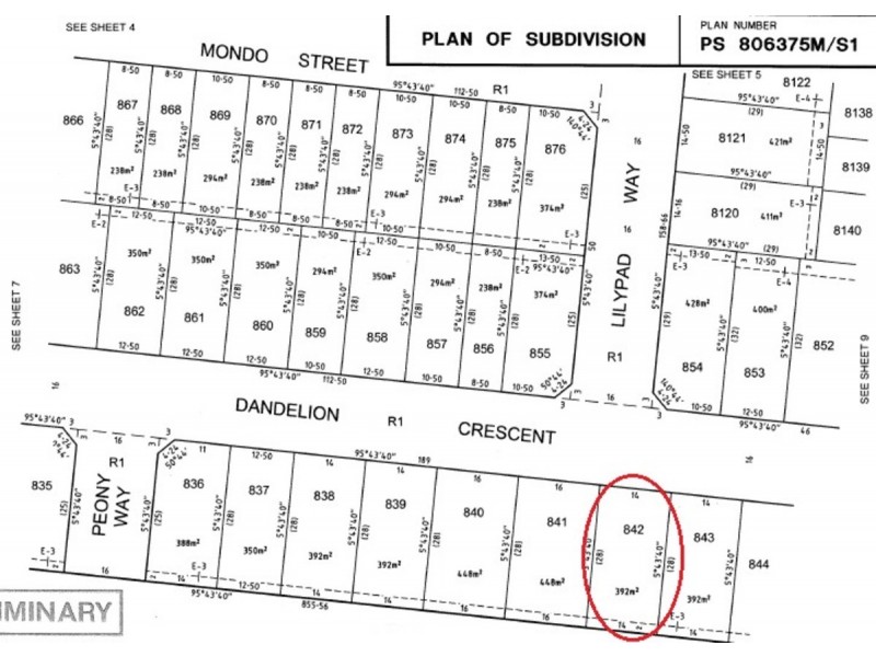 Lot 842/* Dandelion Crescent, Rockbank VIC 3335