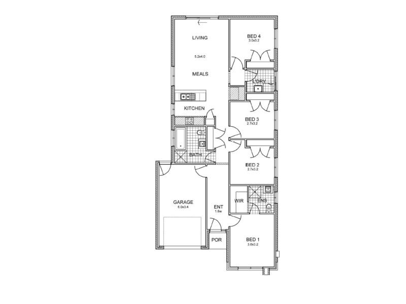 Lot 8146/* Azalea Way, Rockbank VIC 3335 Floorplan