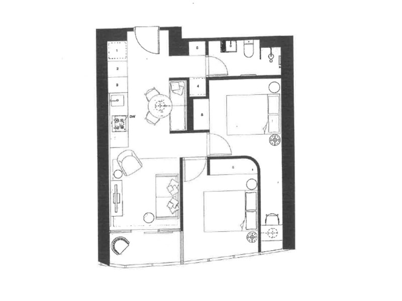 * Clarendon Street, Southbank VIC 3006 Floorplan