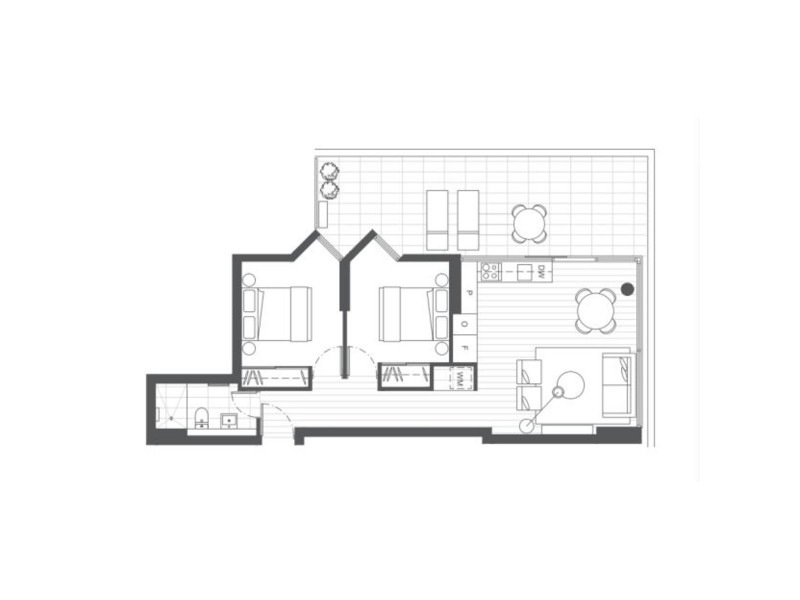 North Melbourne VIC 3051 Floorplan