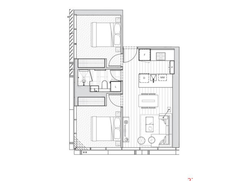 Melbourne VIC 3000 Floorplan