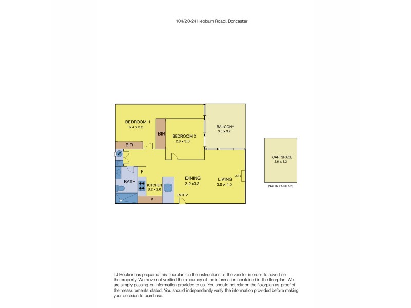 104/20-24 Hepburn Road, Doncaster VIC 3108 Floorplan