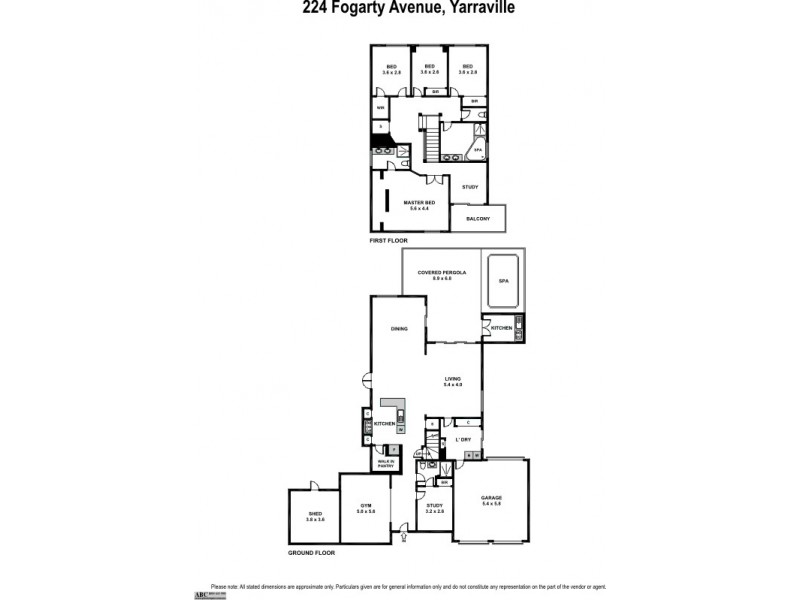 224 Fogarty Avenue, Yarraville VIC 3013 Floorplan