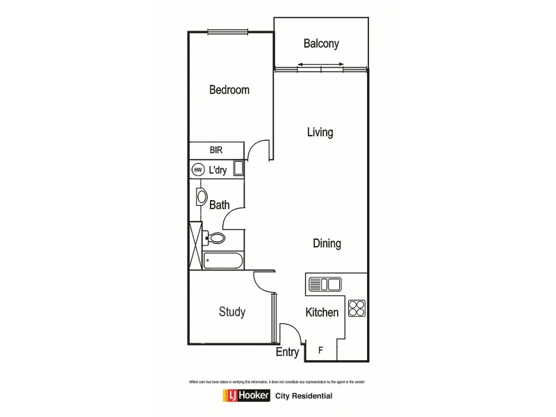 711/610 St Kilda Road, Melbourne VIC 3004 Floorplan