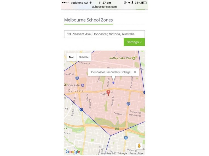 * Pleasant Avenue, Doncaster VIC 3108