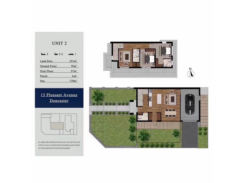 * Pleasant Avenue, Doncaster VIC 3108 Floorplan