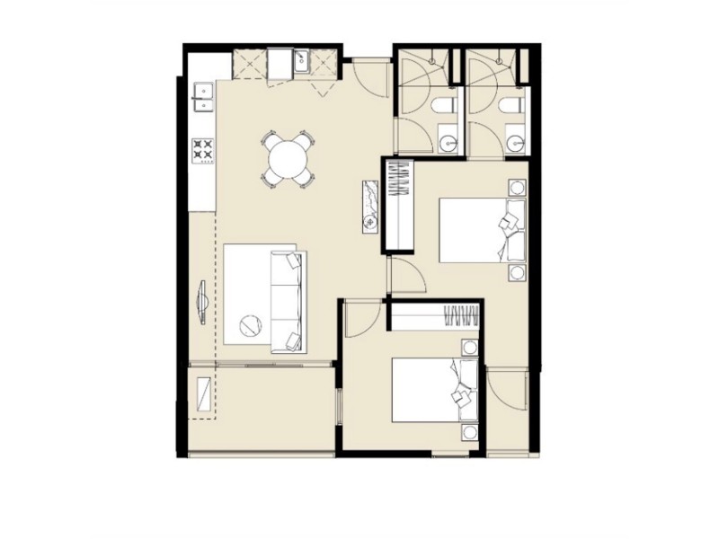 * Poplar Street, Box Hill VIC 3128 Floorplan