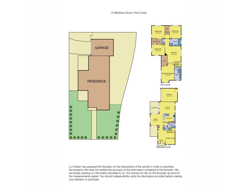 15 Maritime Circuit, Point Cook VIC 3030 Floorplan