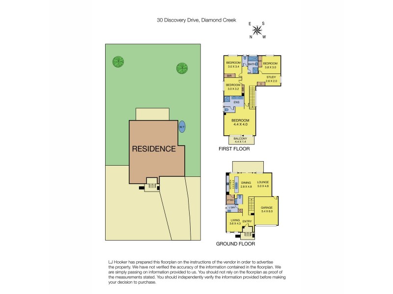 30 Discovery Drive, Diamond Creek VIC 3089 Floorplan