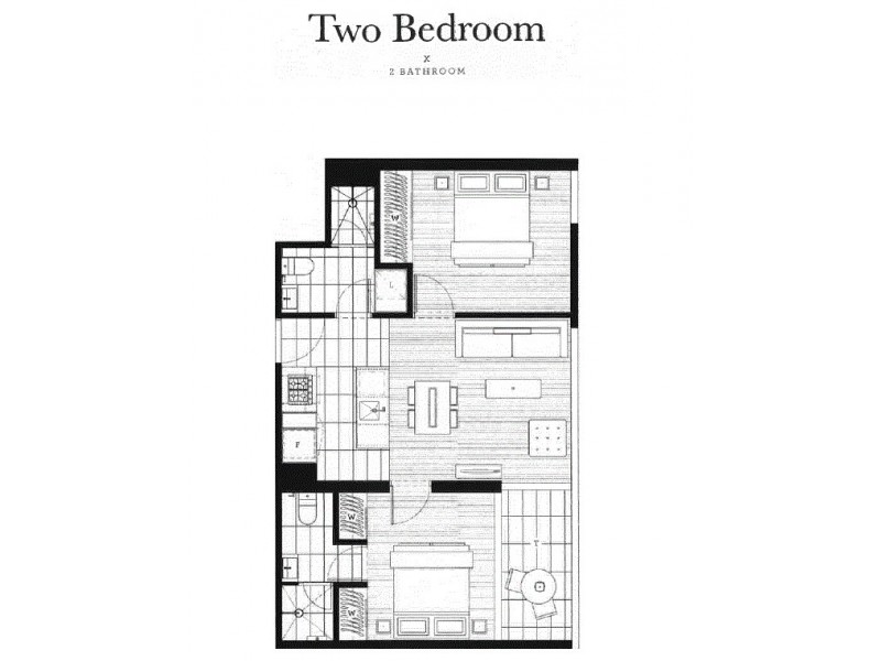 304F/46-74 Stanley Street, Collingwood VIC 3066 Floorplan