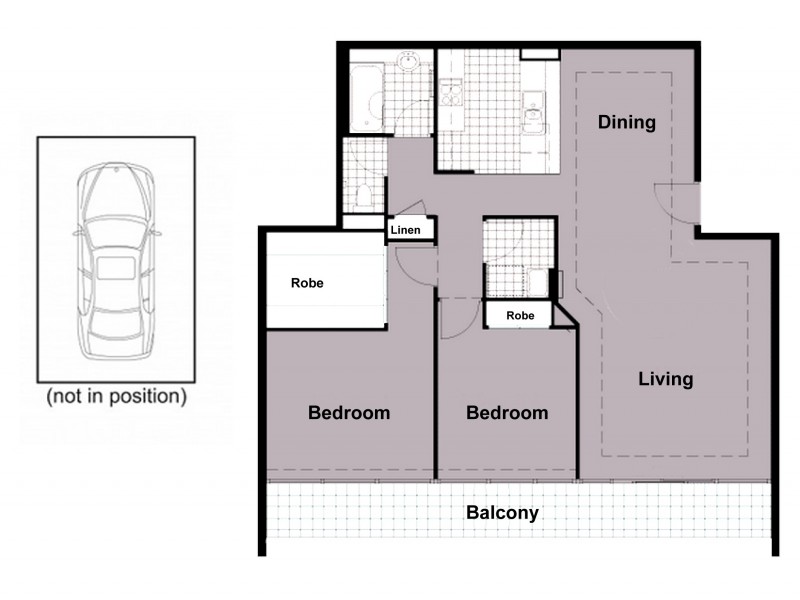 25/33 La Trobe Street, Melbourne VIC 3000 Floorplan
