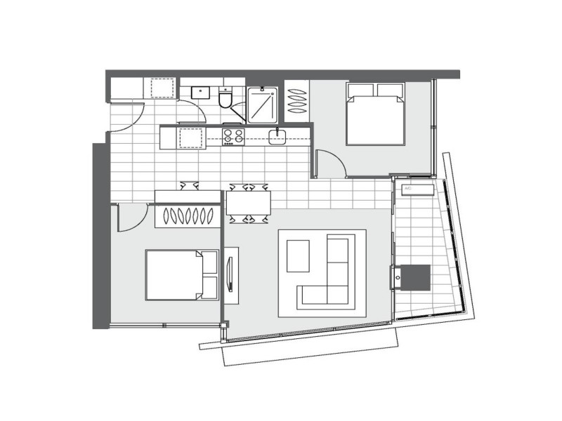 4105/639 Lonsdale Street, Melbourne VIC 3000 Floorplan