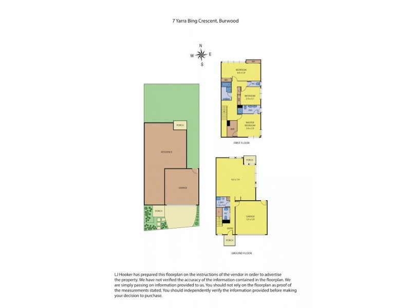 7 Yarra Bing Crescent, Burwood VIC 3125 Floorplan