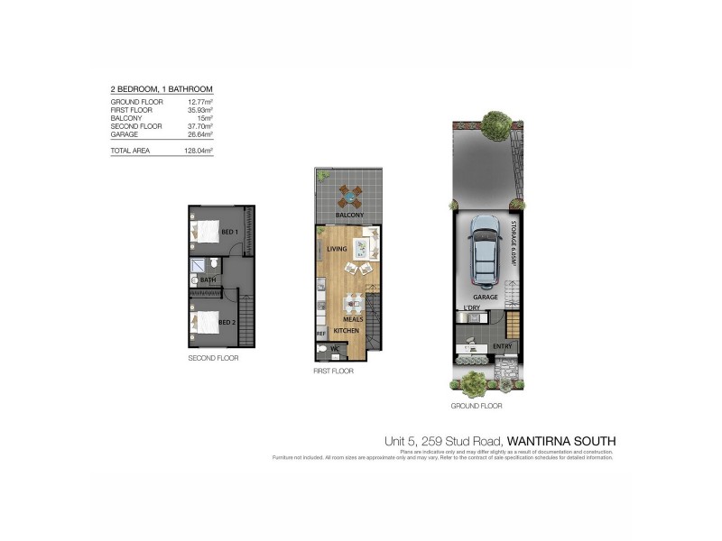 5/259 Stud Road, Wantirna South VIC 3152 Floorplan