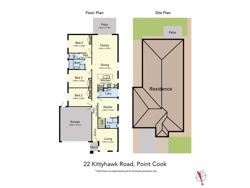 22 Kittyhawk Road, Point Cook VIC 3030 Floorplan