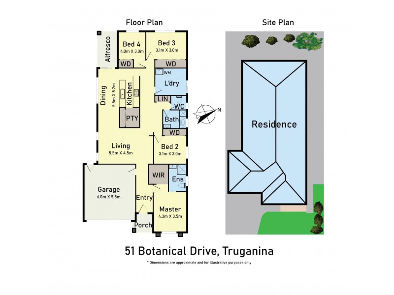 51 Botanical Drive, Truganina VIC 3029 Floorplan