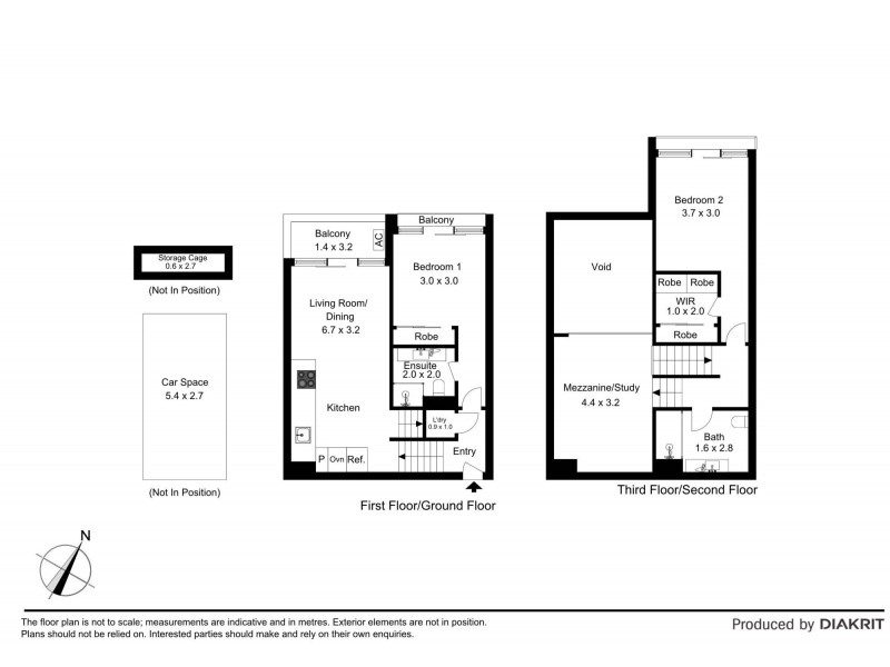 206/387 Docklands Drive, Docklands VIC 3008 Floorplan