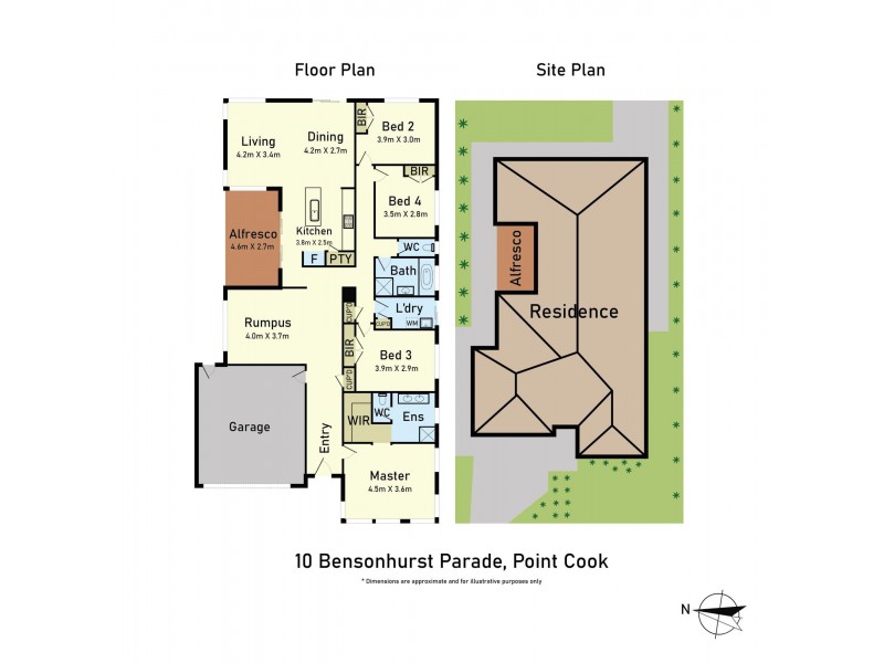10 Bensonhurst Parade, Point Cook VIC 3030 Floorplan