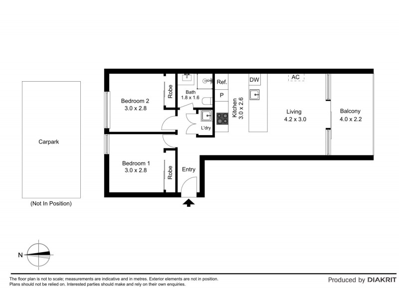 608/31 Queens Avenue, Hawthorn VIC 3122 Floorplan