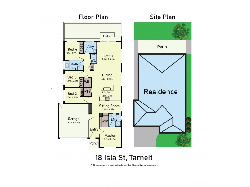 18 Isla Street, Tarneit VIC 3029 Floorplan