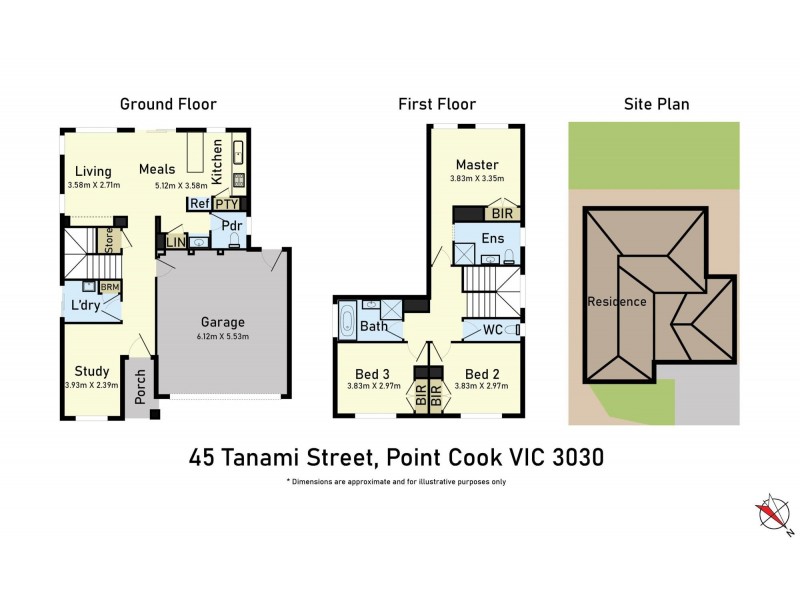 45 Tanami Street, Point Cook VIC 3030 Floorplan