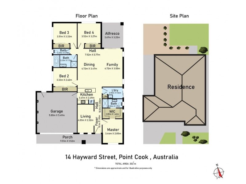 14 Hayward Street, Point Cook VIC 3030 Floorplan