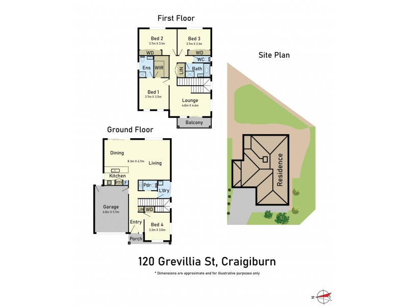 120 Grevillea Street, Craigieburn VIC 3064 Floorplan