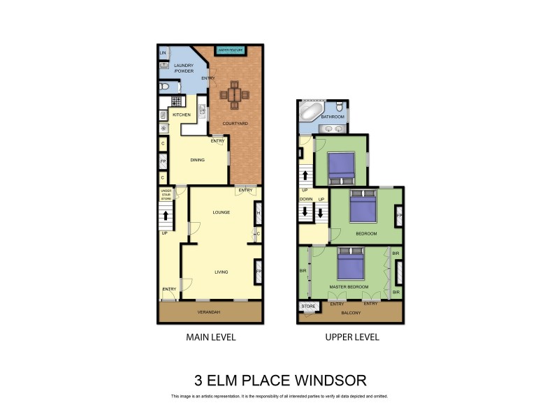 3 Elm Place, Windsor VIC 3181 Floorplan