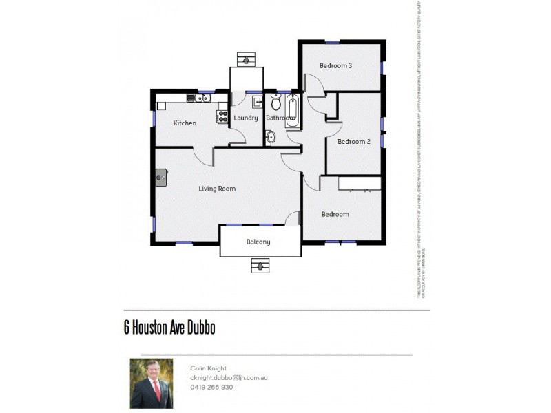 6 Houston Drive, Dubbo NSW 2830 Floorplan