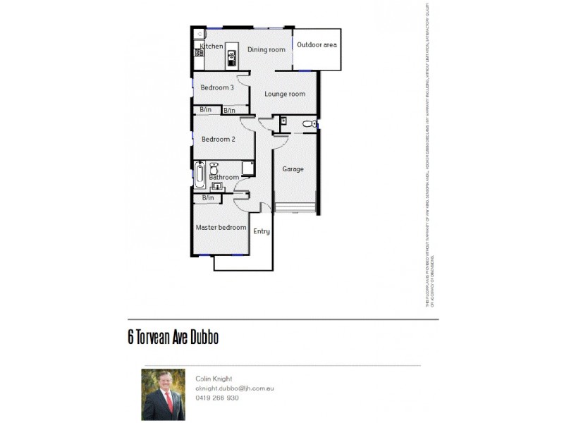 6 Torvean Avenue, Dubbo NSW 2830 Floorplan