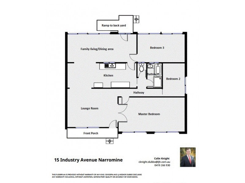 15 Industry Avenue, Narromine NSW 2821 Floorplan