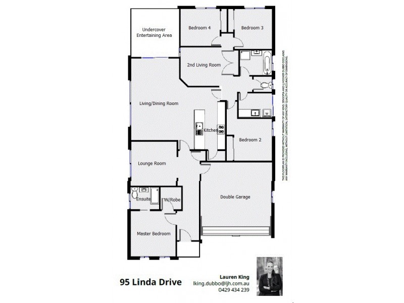 95 Linda Drive, Dubbo NSW 2830 Floorplan