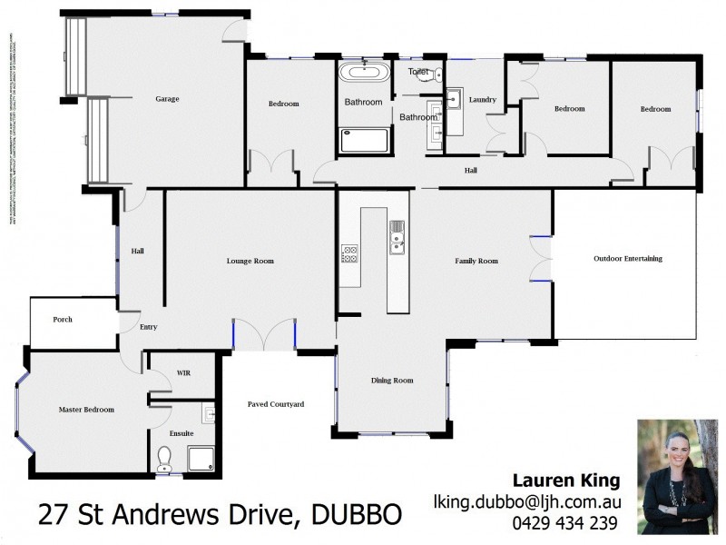 27 St Andrews Drive, Dubbo NSW 2830 Floorplan