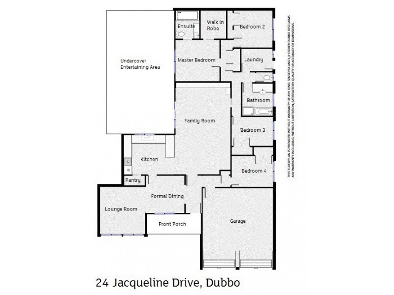 24 Jacqueline Drive, Dubbo NSW 2830 Floorplan