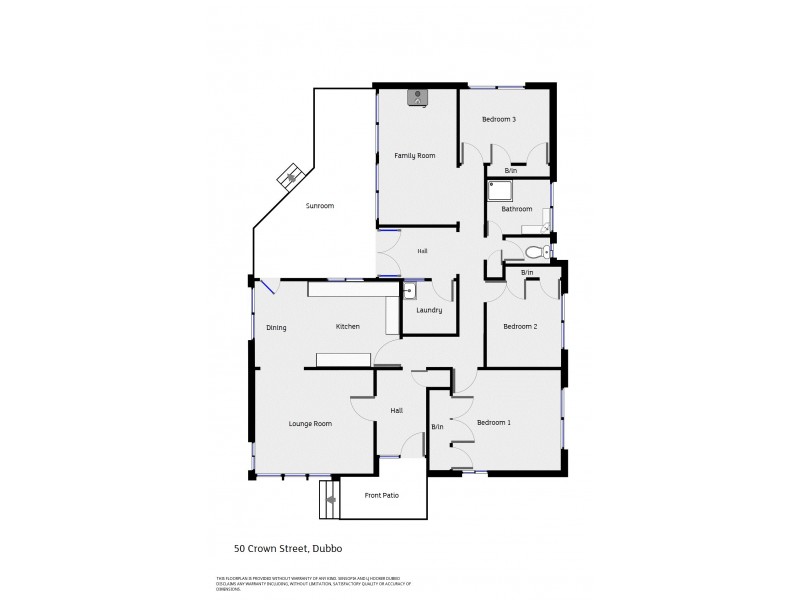 50 Crown Street, Dubbo NSW 2830 Floorplan