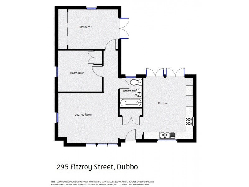 295 Fitzroy Street, Dubbo NSW 2830 Floorplan
