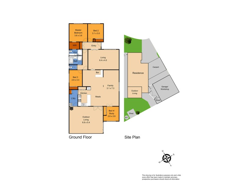 6 Ensay Court, Endeavour Hills VIC 3802 Floorplan