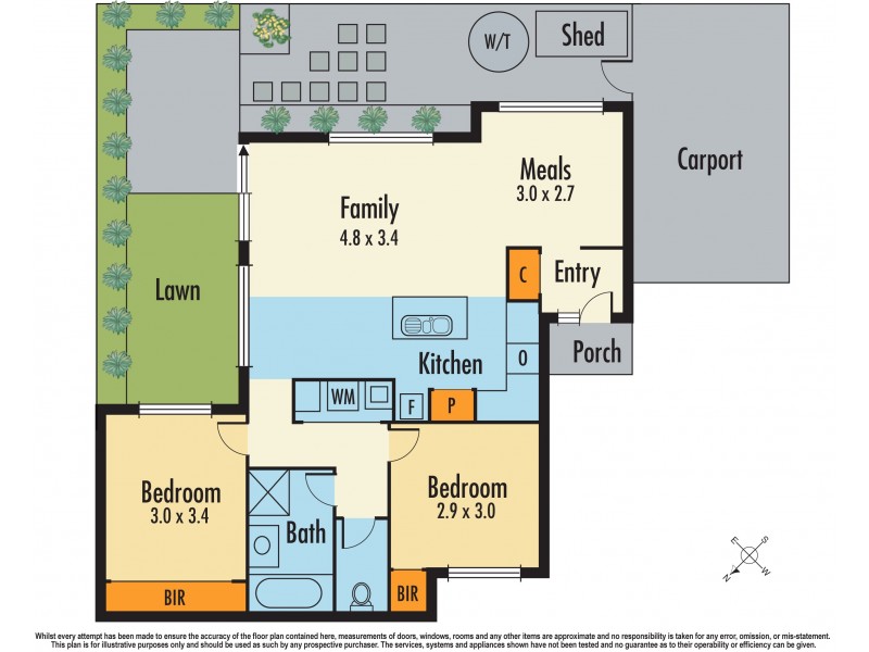 2/2 Deakin Crescent, Dandenong North VIC 3175 Floorplan