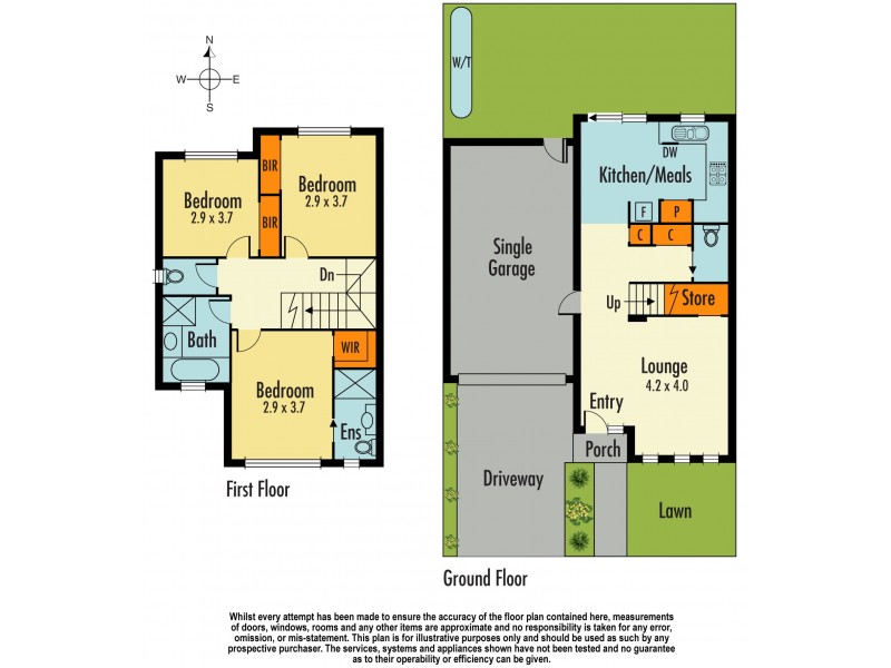 1A Dunvegan Crescent, Dandenong VIC 3175 Floorplan