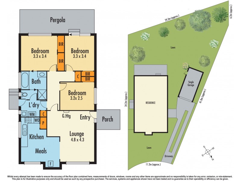42 Keating Cescent, Dandenong VIC 3175 Floorplan