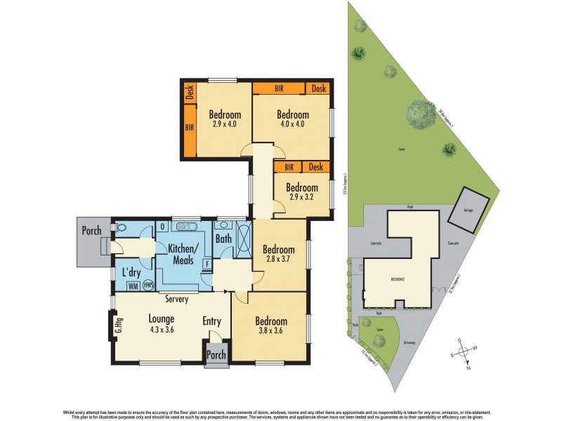 8 Oak Avenue, Doveton VIC 3177 Floorplan